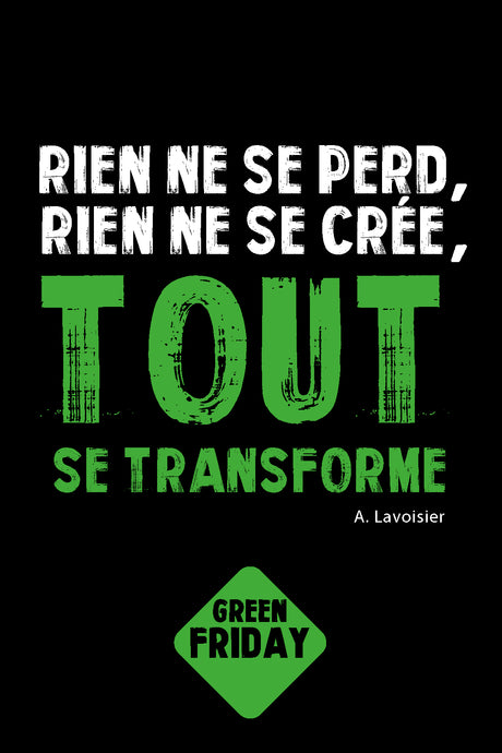 Green Friday Face au Black Friday, l’alternative s'organise !
